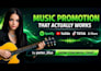 do organic spotify, youtube, and apple music promotion
